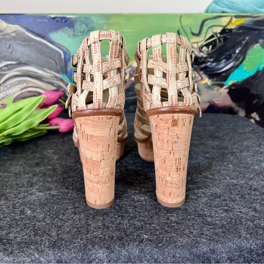 Opening Ceremony-Platform Caged Straps Buckled Sa… - image 6